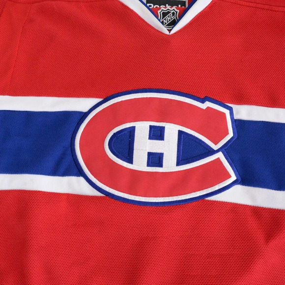 Vintage Reebok Nhl Montreal Canadiens #13 Cammalleri Red And Blue  Home Jersey - Picture 14 of 16